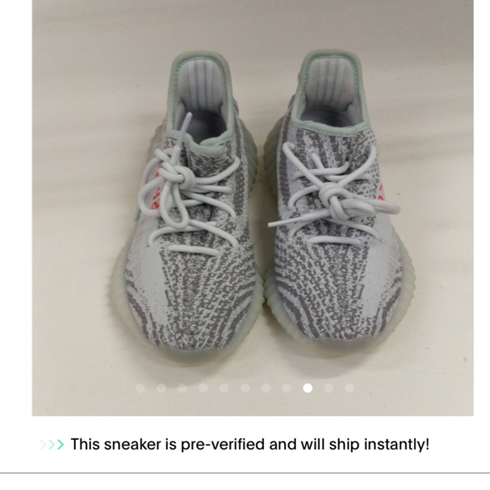 Blue Tint Yeezys